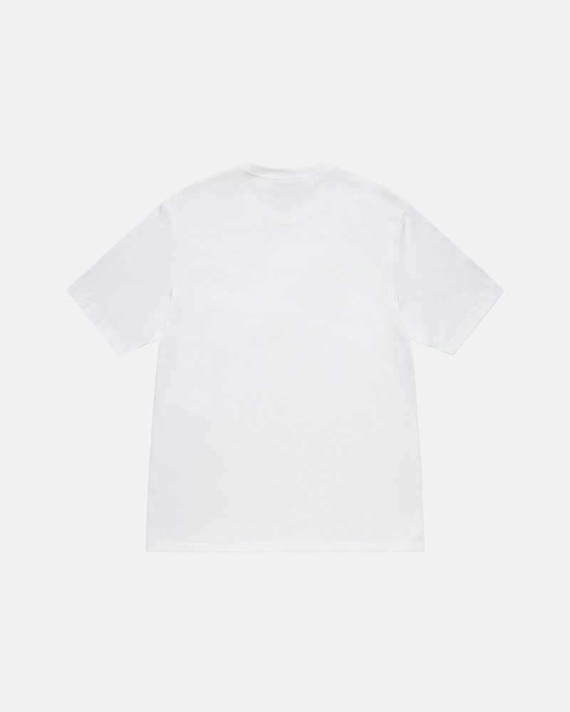 White Stüssy Lucha T-Shirts | USA CJDMEU493