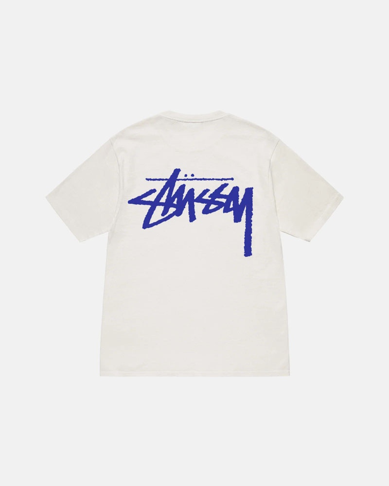 White Stüssy Venus Pigment Dyed T-Shirts | USA INTYJW706