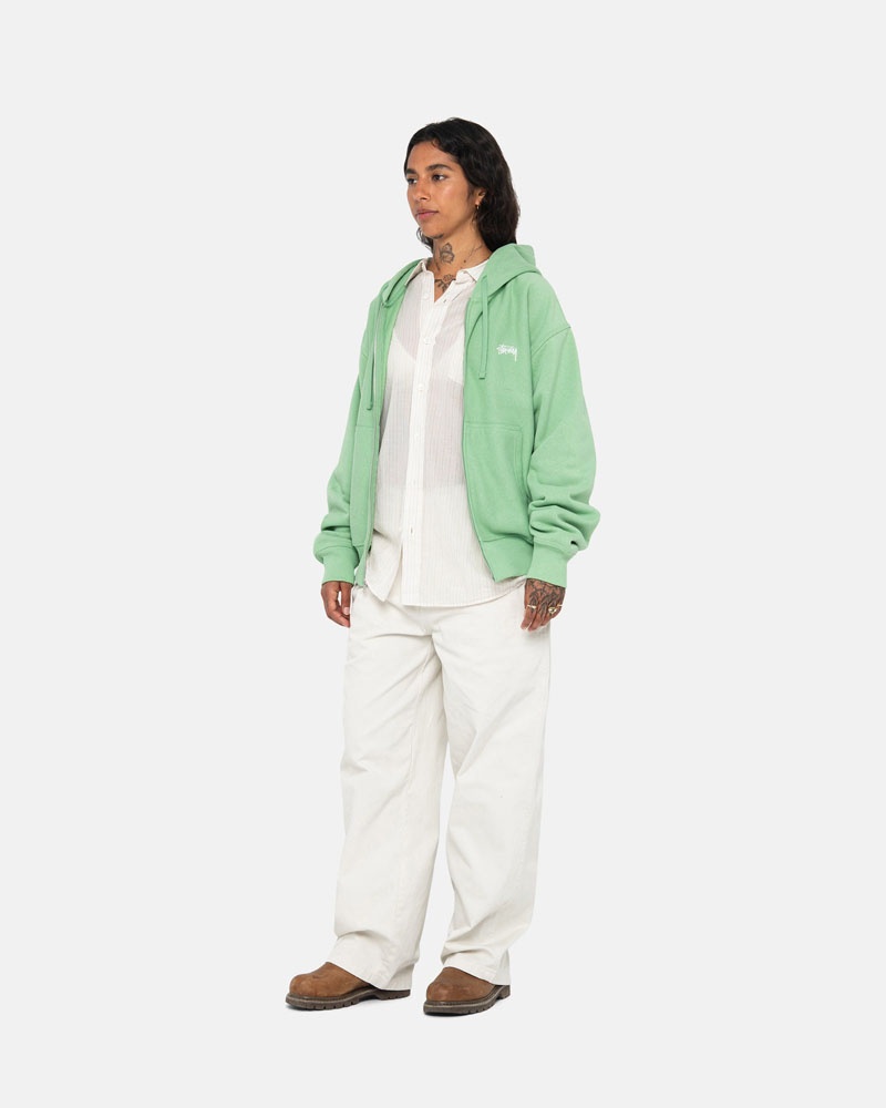 White Stüssy Workgear Trouser Twill Pants | USA GHOEAR158